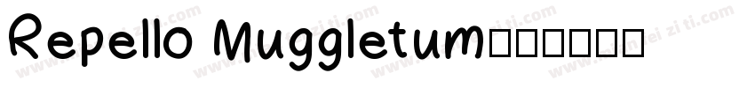 Repello Muggletum字体转换